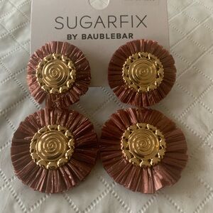 Sugarfix by BaubleBar Rose Gold Statement Earrings